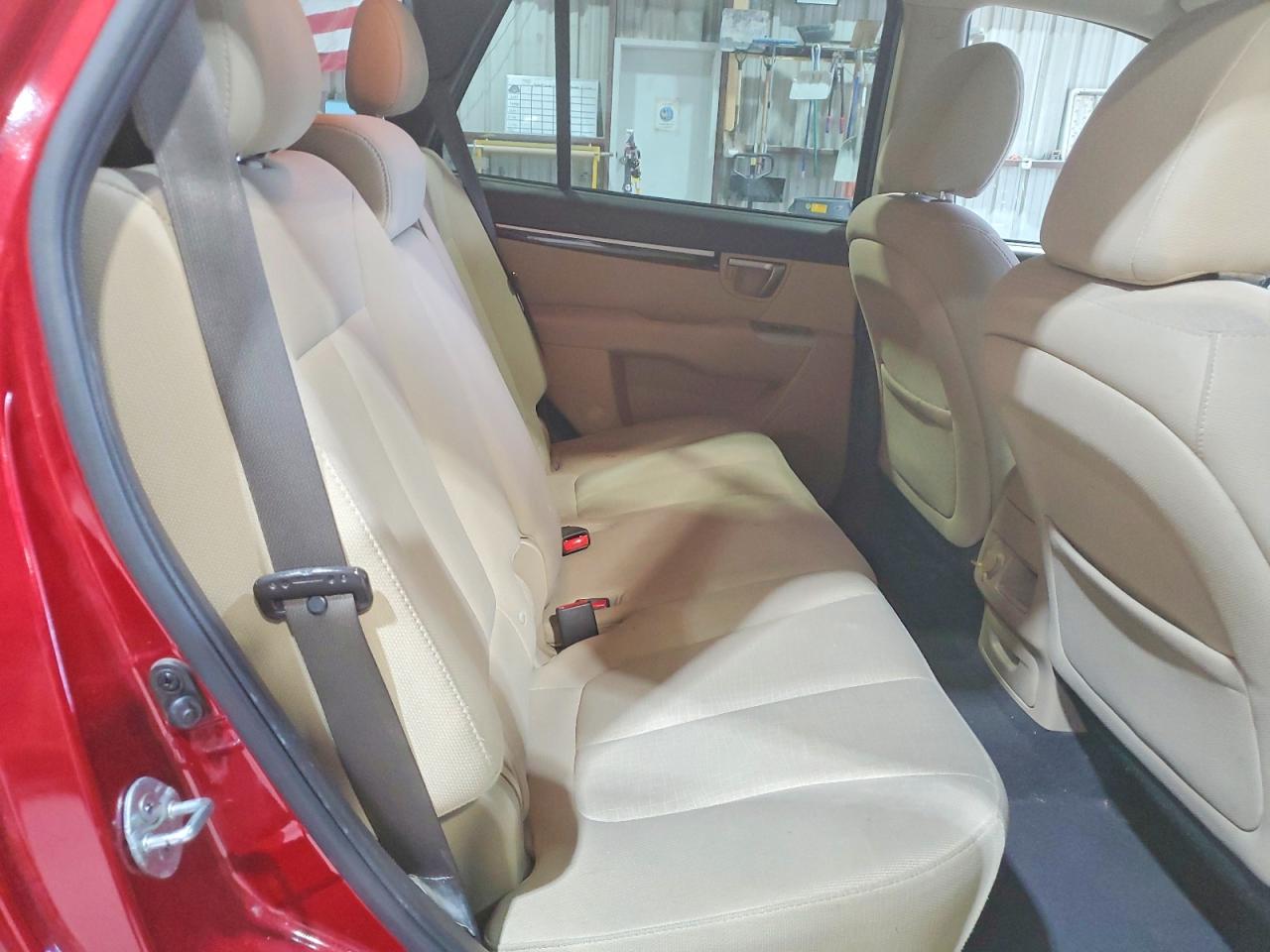 2011 Hyundai Santa Fe Gls Красный vin: 5XYZG3AB6BG076369