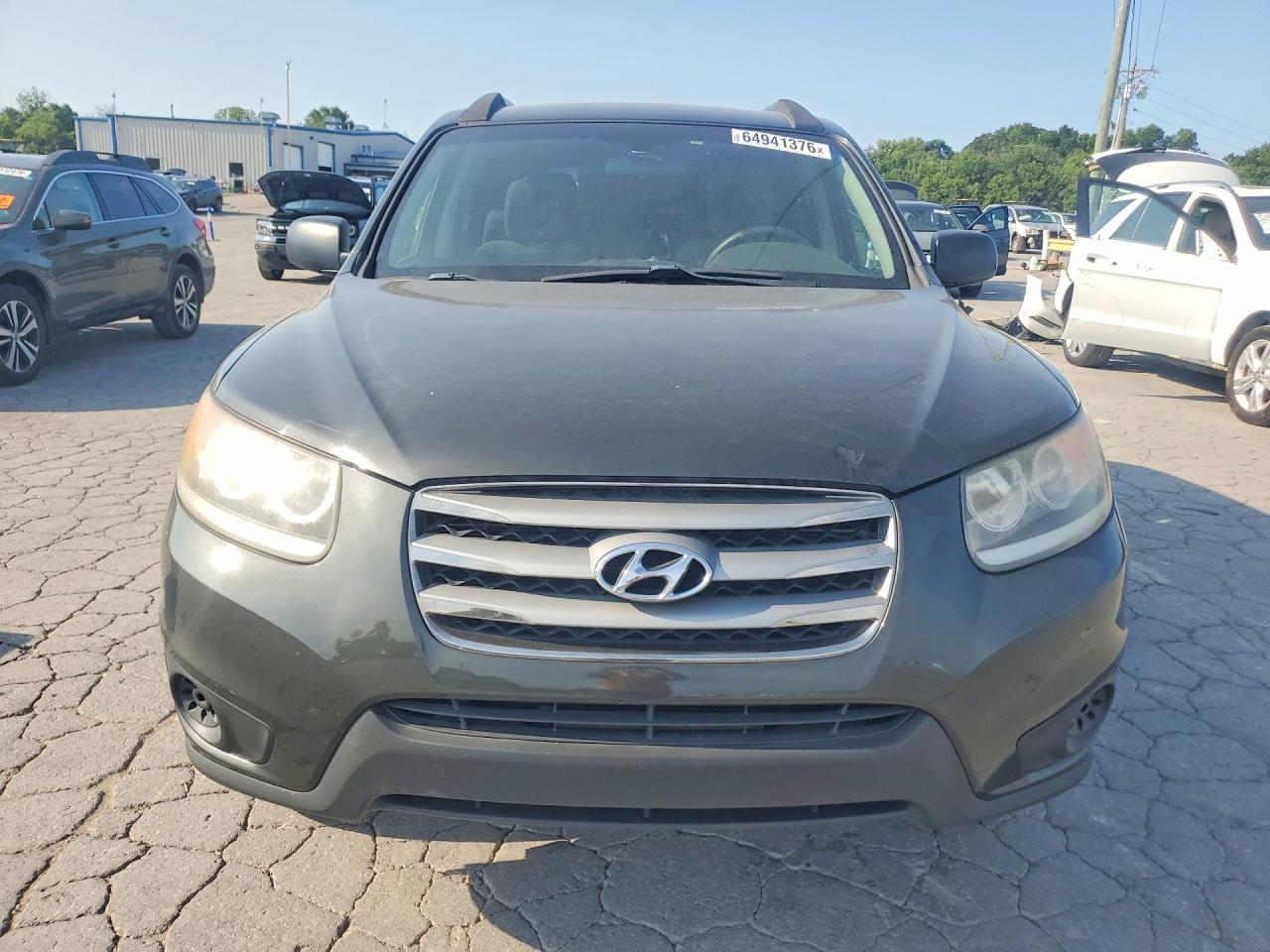 2012 Hyundai Santa Fe Gls Charcoal vin: 5XYZG3AB6CG092685