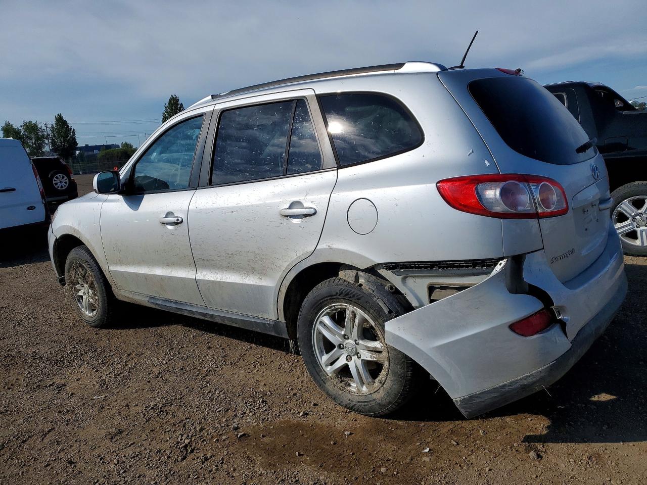 2012 Hyundai Santa Fe Gls Silver vin: 5XYZG3AB6CG118539
