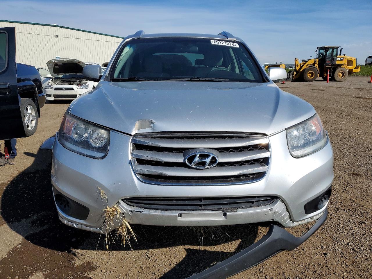 2012 Hyundai Santa Fe Gls Silver vin: 5XYZG3AB6CG118539