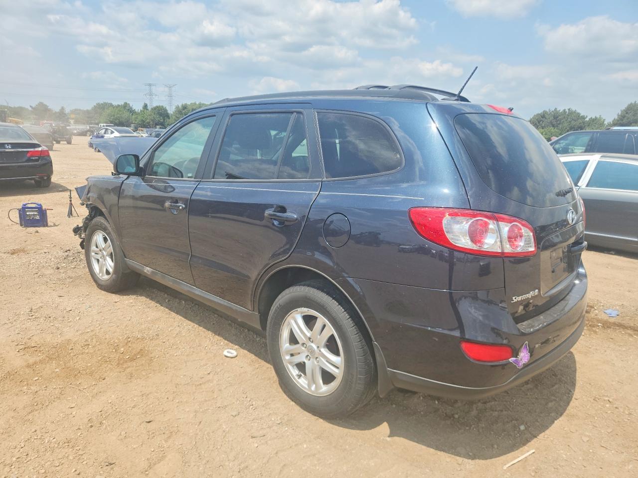2012 Hyundai Santa Fe Gls Blue vin: 5XYZG3AB6CG160726