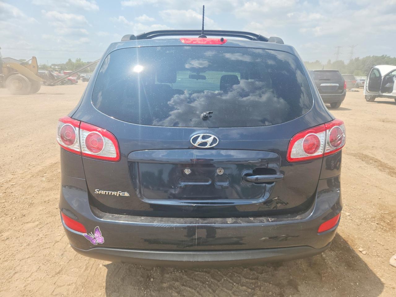 2012 Hyundai Santa Fe Gls Blue vin: 5XYZG3AB6CG160726
