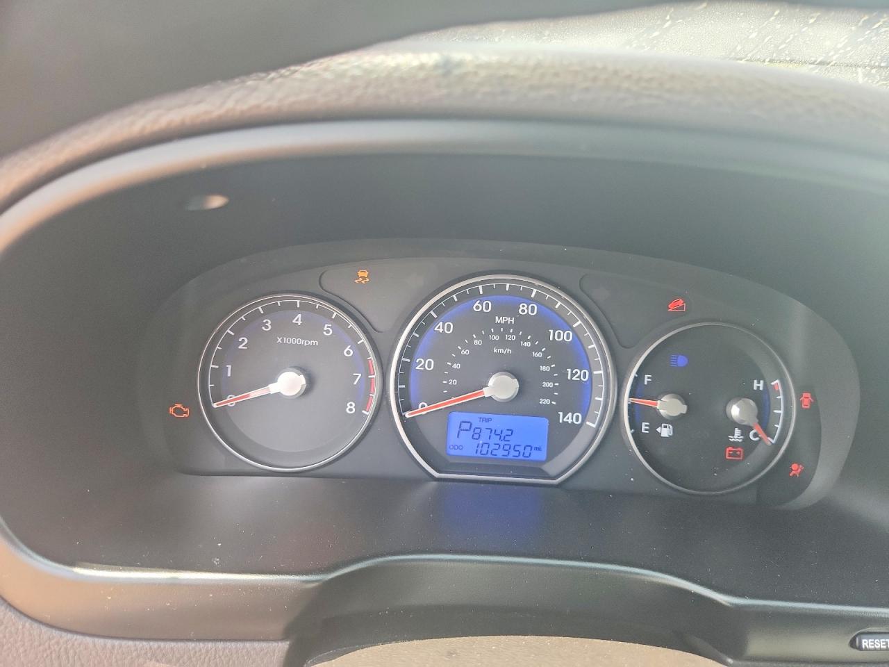 2012 Hyundai Santa Fe Gls Blue vin: 5XYZG3AB6CG160726