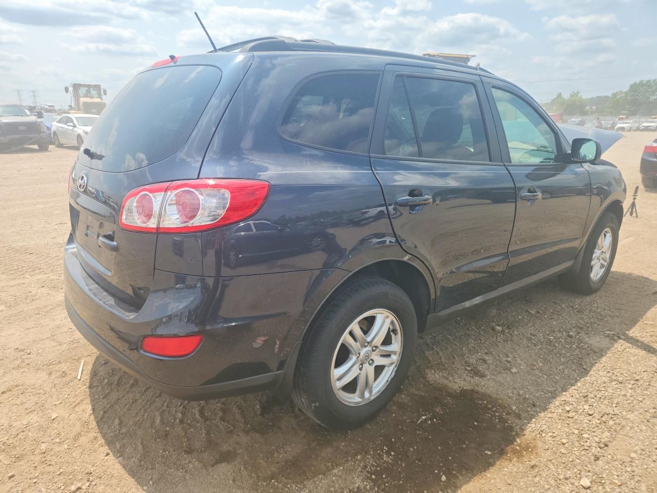 2012 Hyundai Santa Fe Gls Blue vin: 5XYZG3AB6CG160726