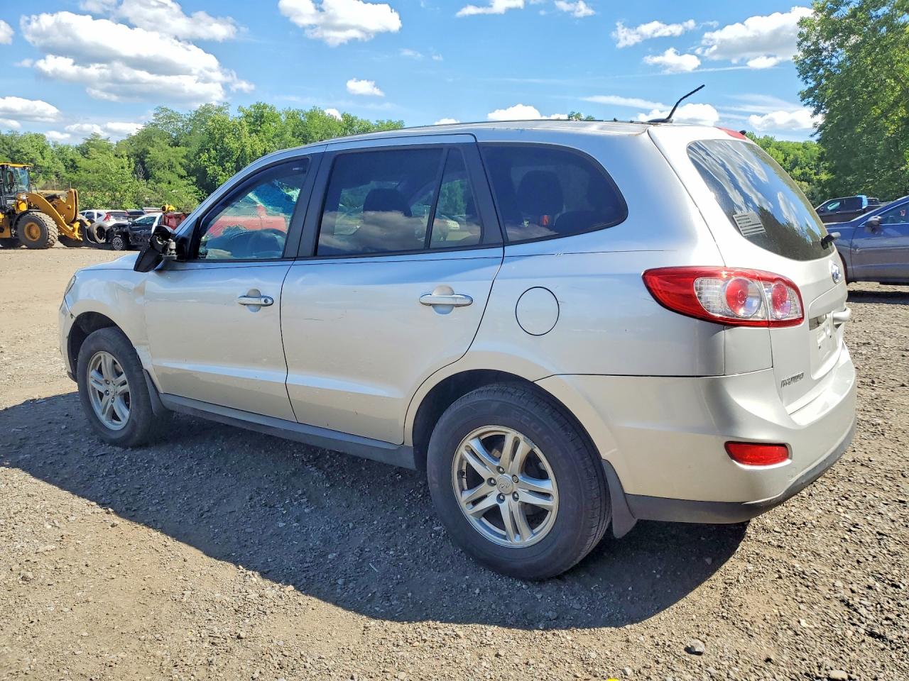 2011 Hyundai Santa Fe Gls Silver vin: 5XYZG3AB7BG001034