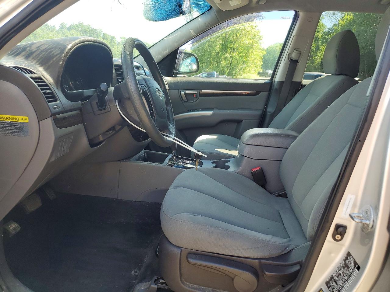 2011 Hyundai Santa Fe Gls Silver vin: 5XYZG3AB7BG001034