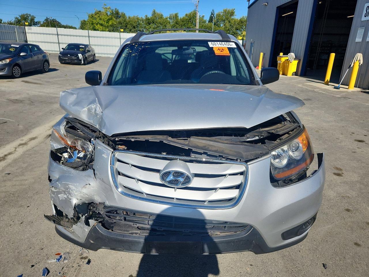 2011 Hyundai Santa Fe Gls Silver vin: 5XYZG3AB7BG036530
