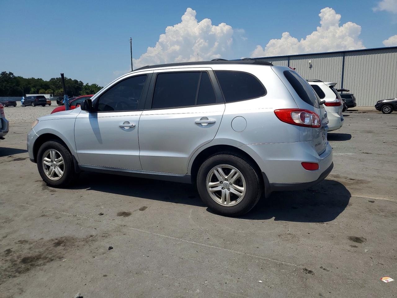 2011 Hyundai Santa Fe Gls Silver vin: 5XYZG3AB7BG075554