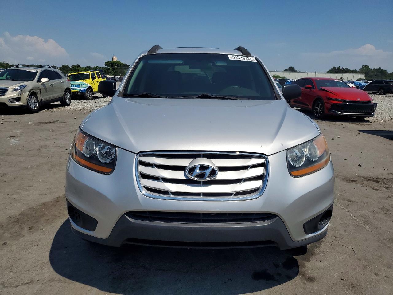 2011 Hyundai Santa Fe Gls Silver vin: 5XYZG3AB7BG075554