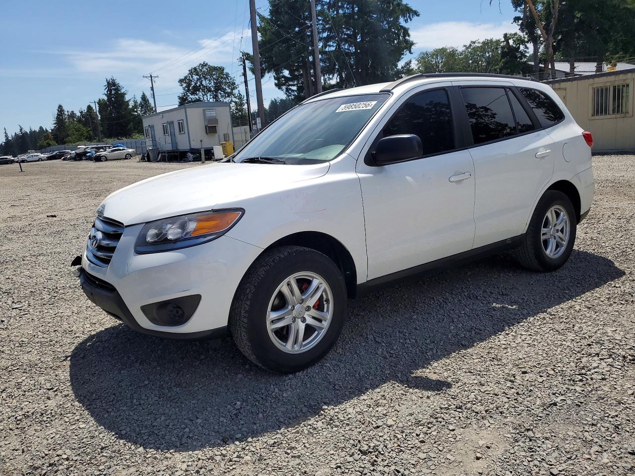 2012 Hyundai Santa Fe Gls Белый vin: 5XYZG3AB7CG095594