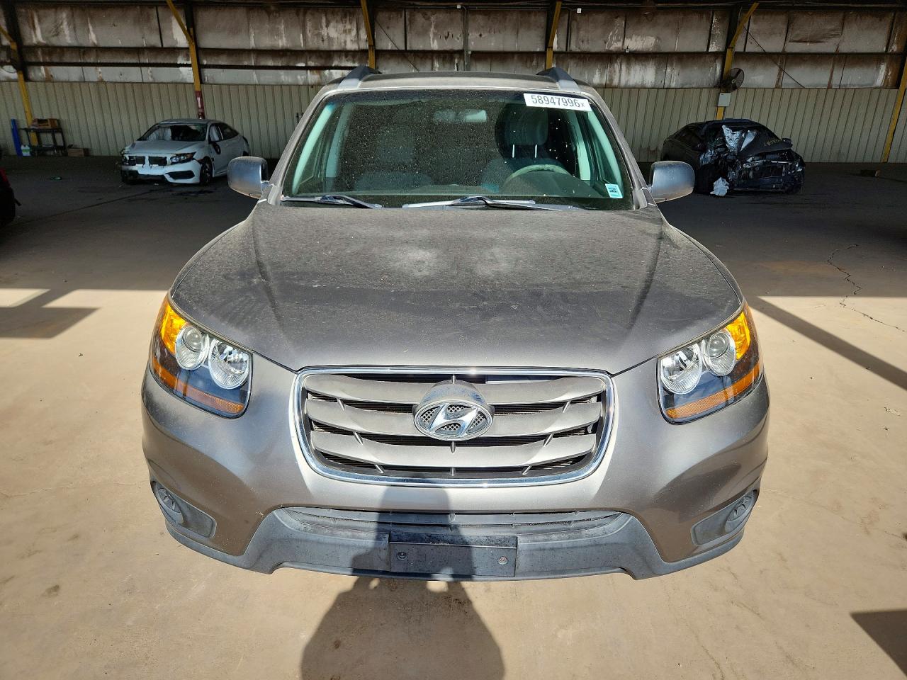 2011 Hyundai Santa Fe Gls Gray vin: 5XYZG3AB8BG005772