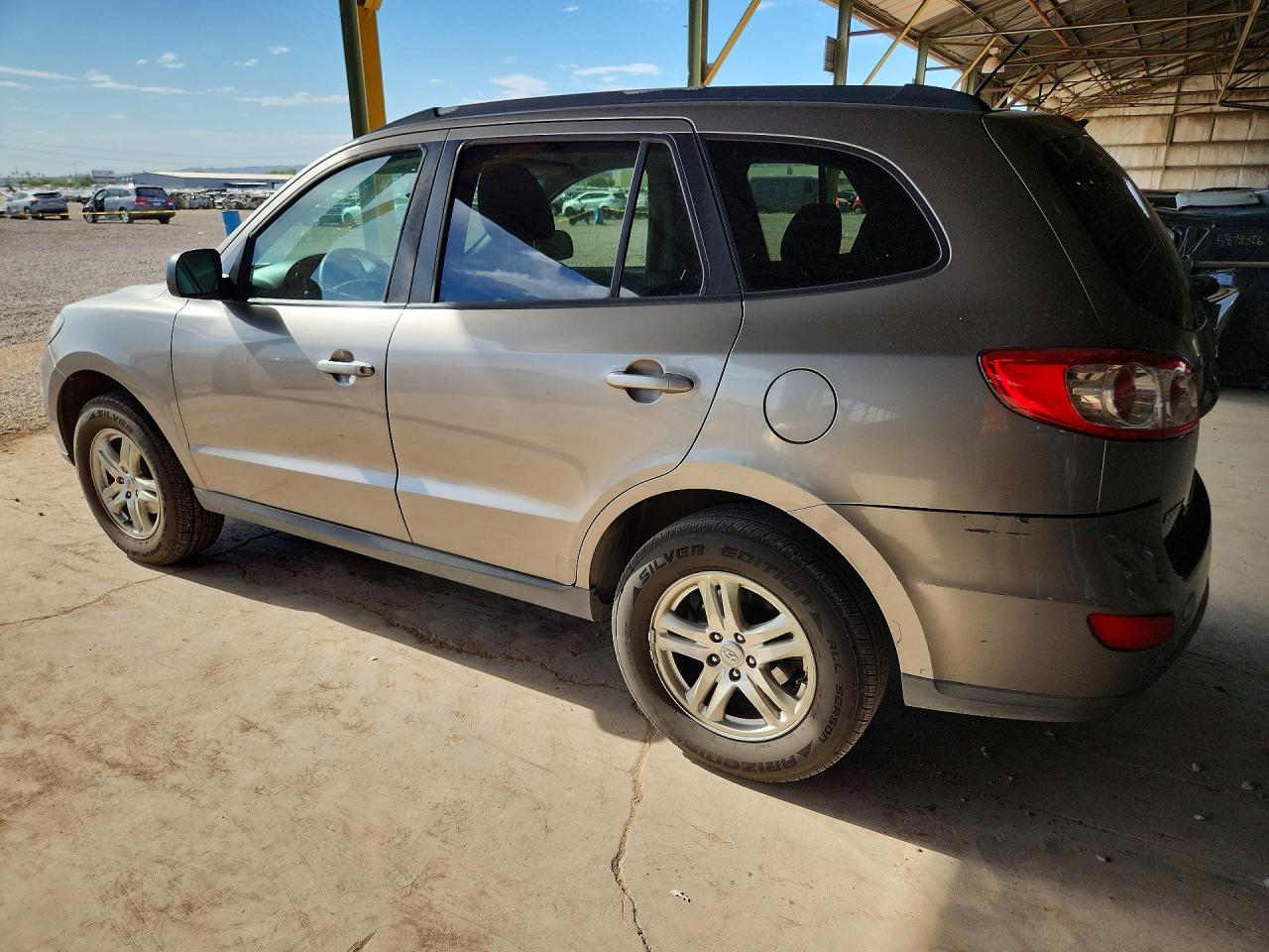 2011 Hyundai Santa Fe Gls Gray vin: 5XYZG3AB8BG005772