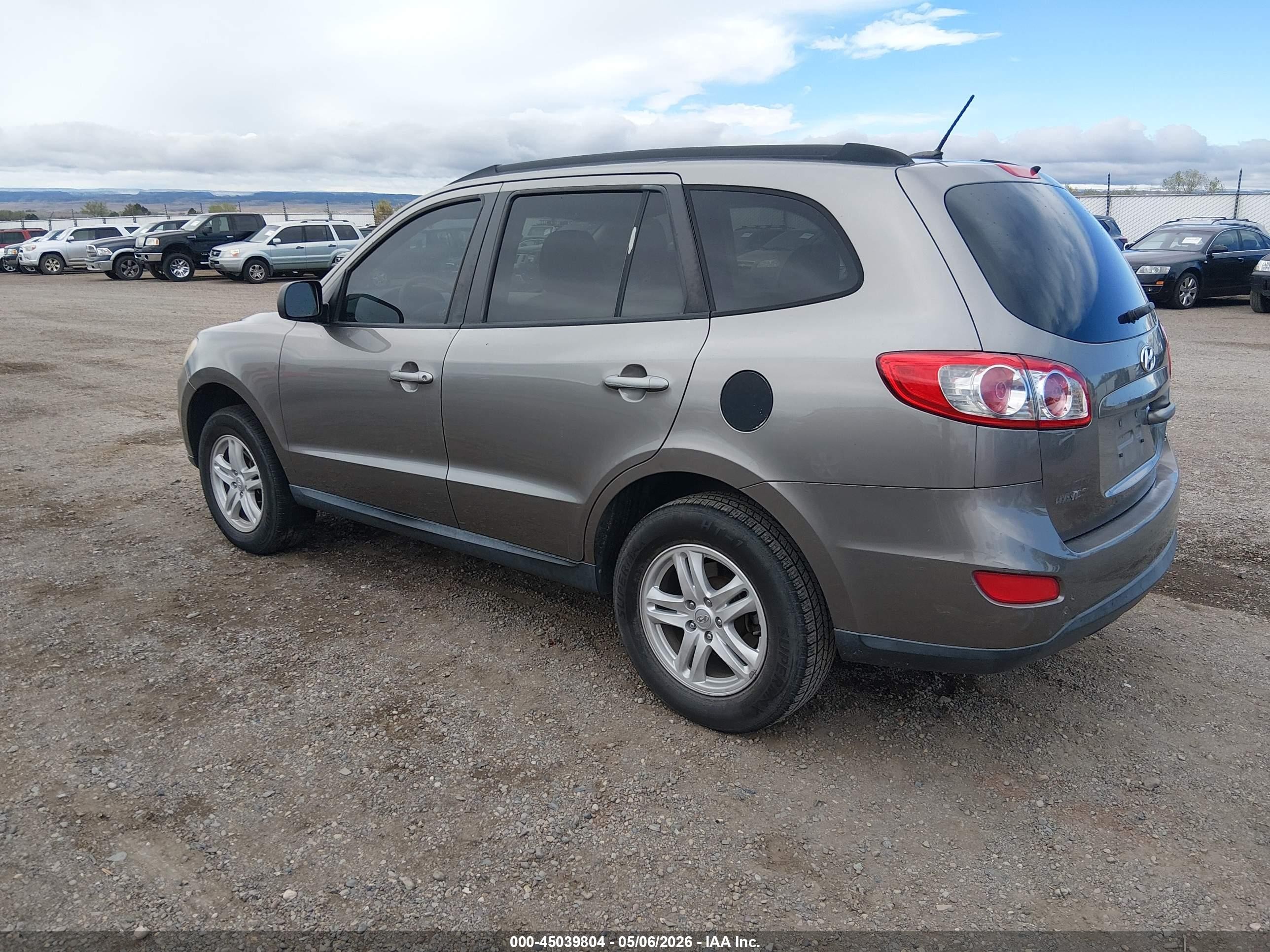 2011 Hyundai Santa Fe Gls Серый vin: 5XYZG3AB8BG011121