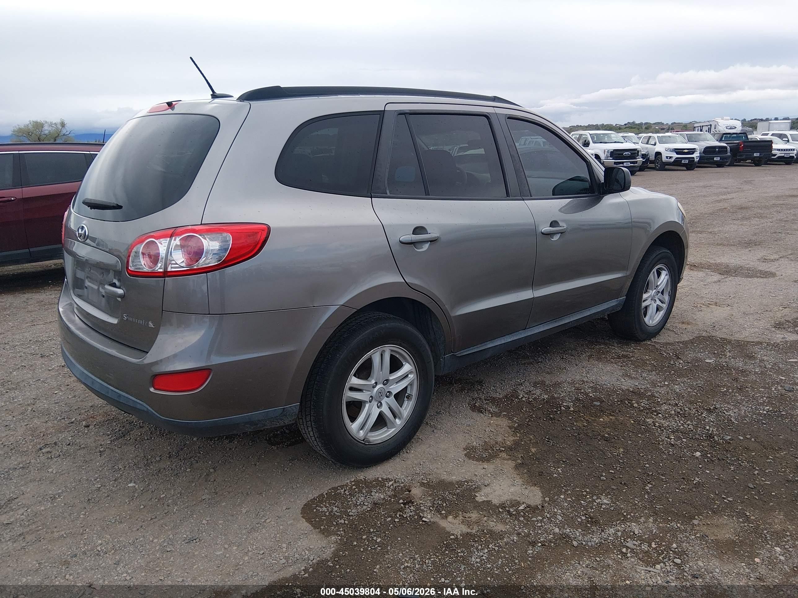 2011 Hyundai Santa Fe Gls Серый vin: 5XYZG3AB8BG011121