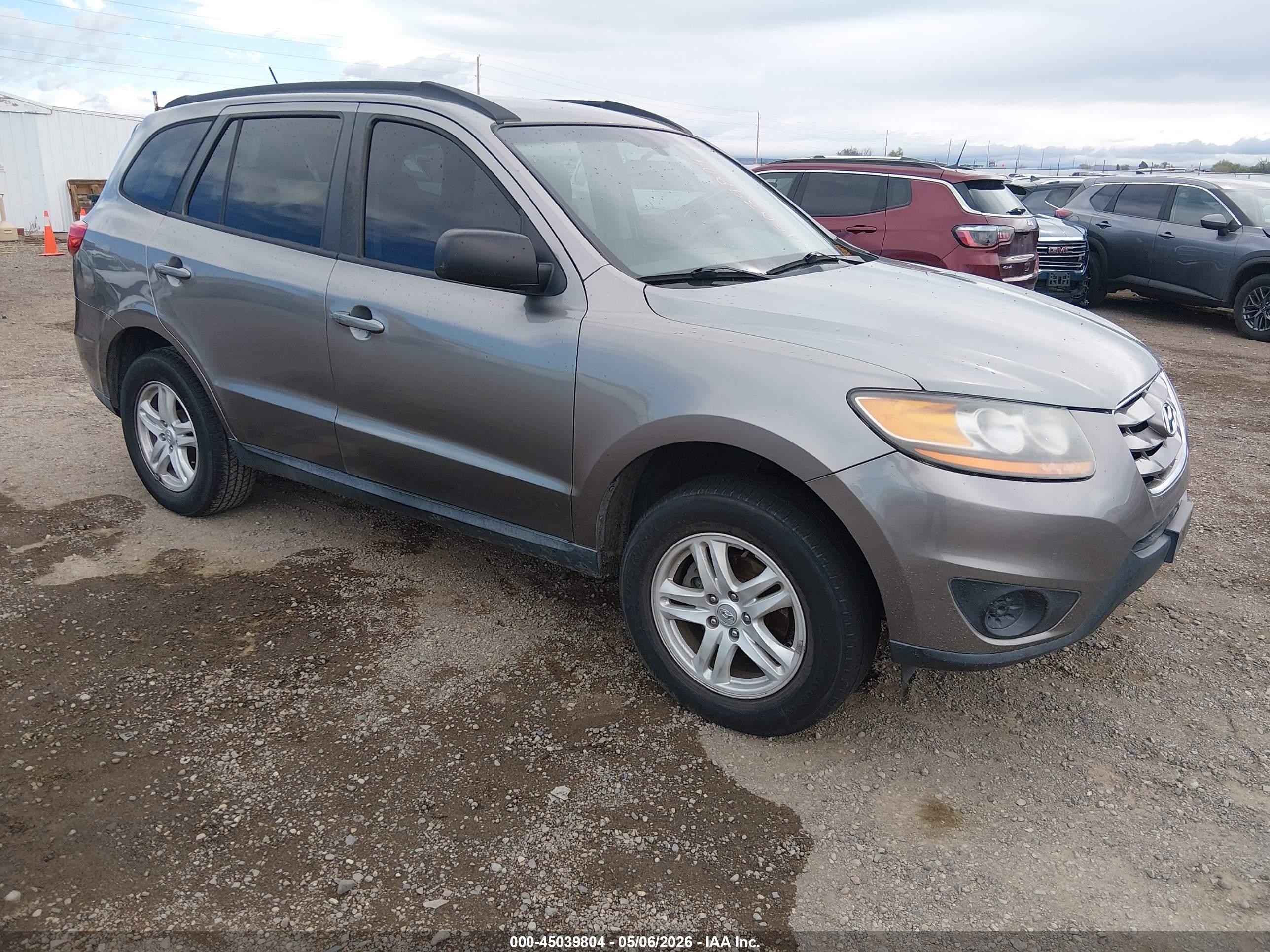2011 Hyundai Santa Fe Gls Gray vin: 5XYZG3AB8BG011121
