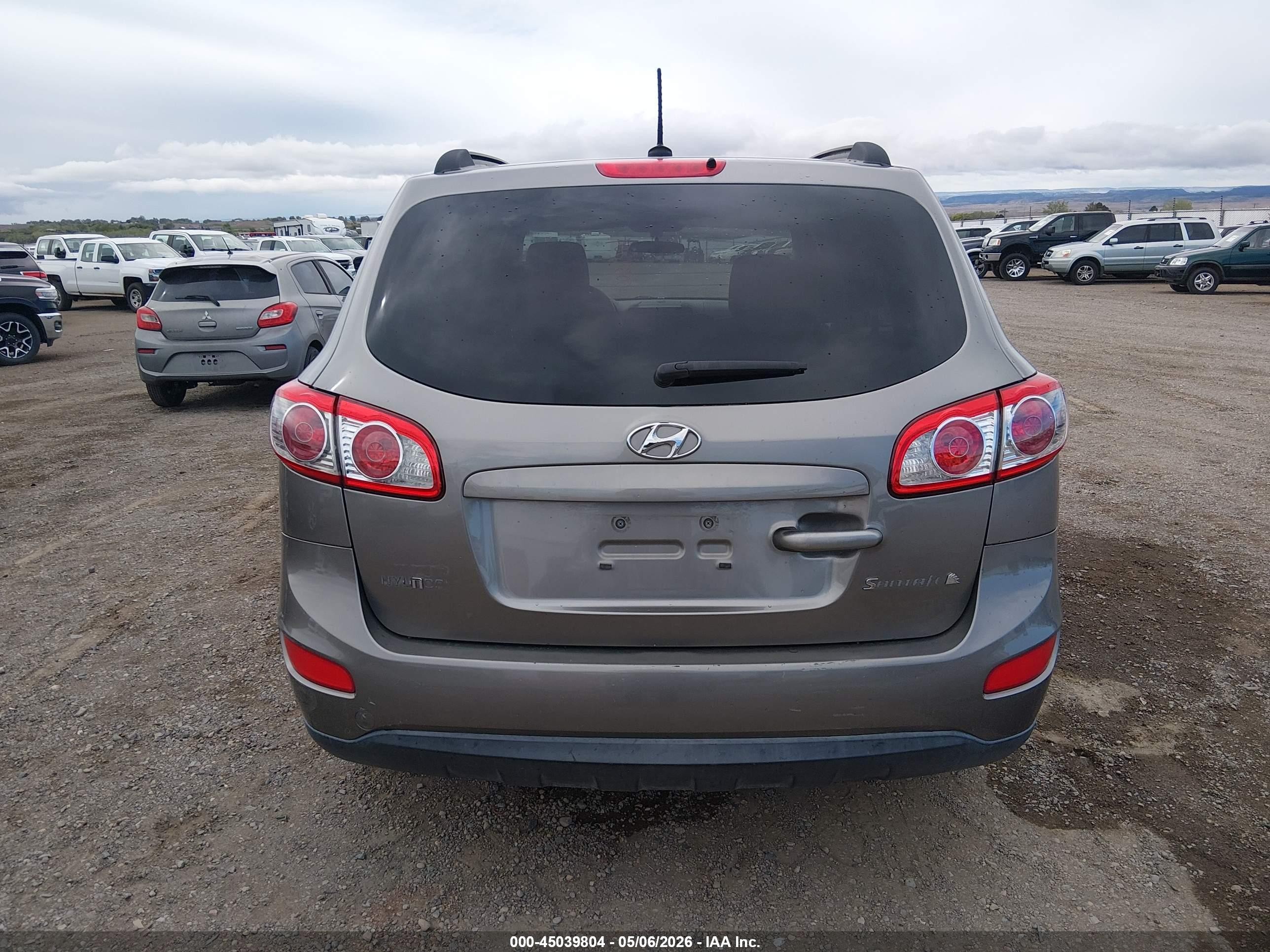 2011 Hyundai Santa Fe Gls Серый vin: 5XYZG3AB8BG011121