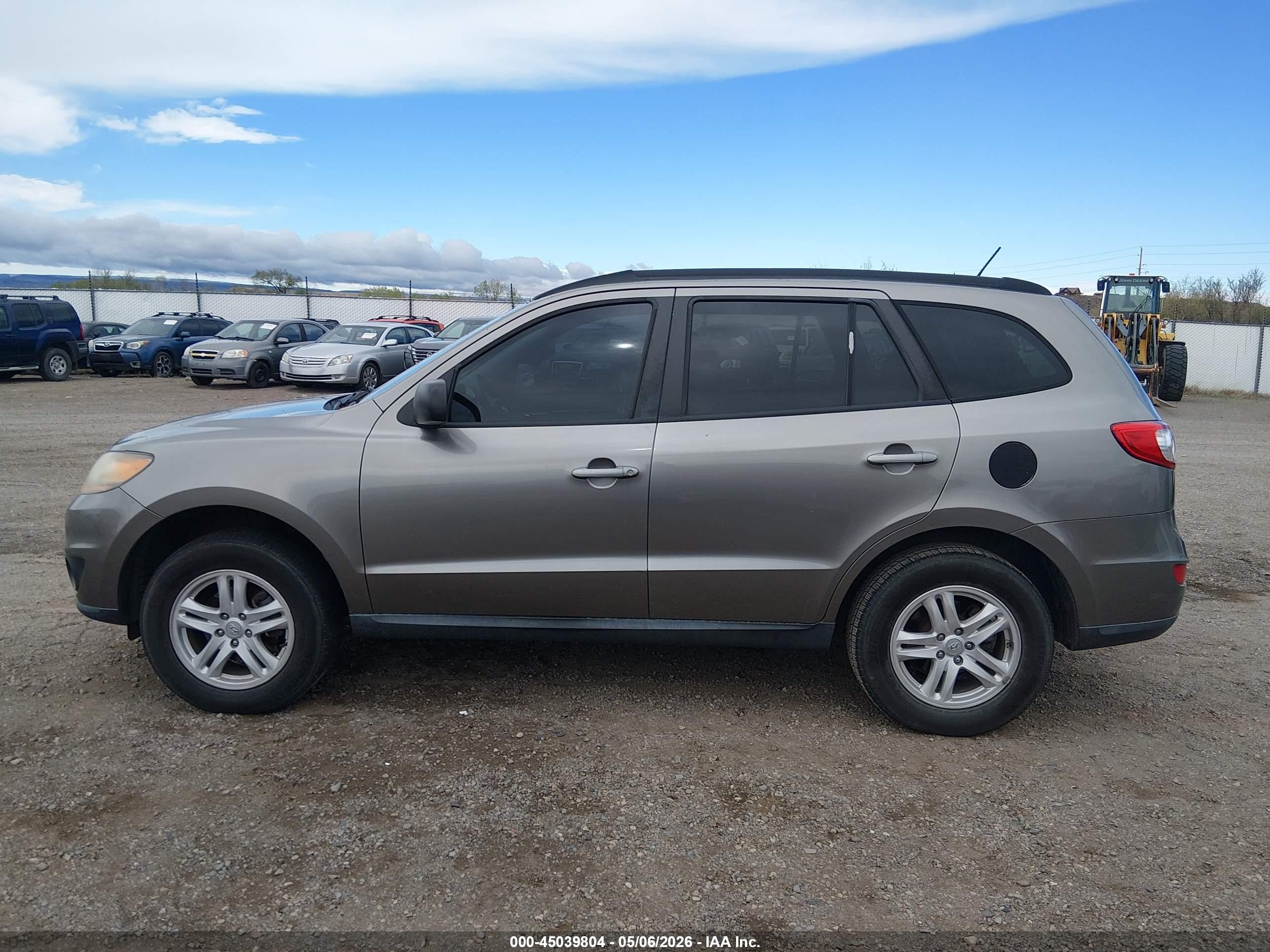 2011 Hyundai Santa Fe Gls Серый vin: 5XYZG3AB8BG011121