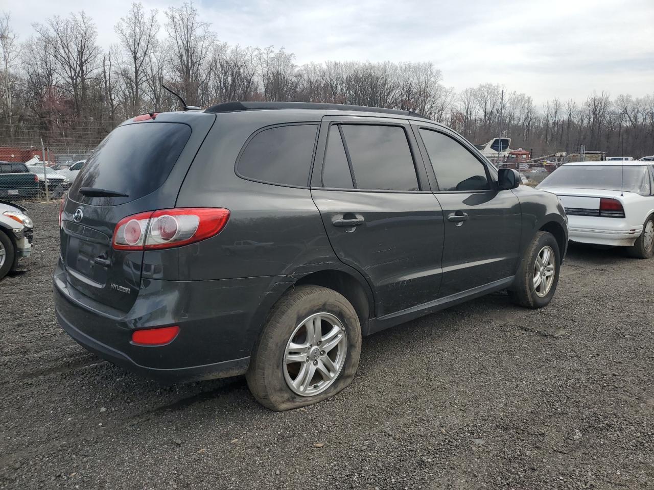 2012 Hyundai Santa Fe Gls Gray vin: 5XYZG3AB8CG151994
