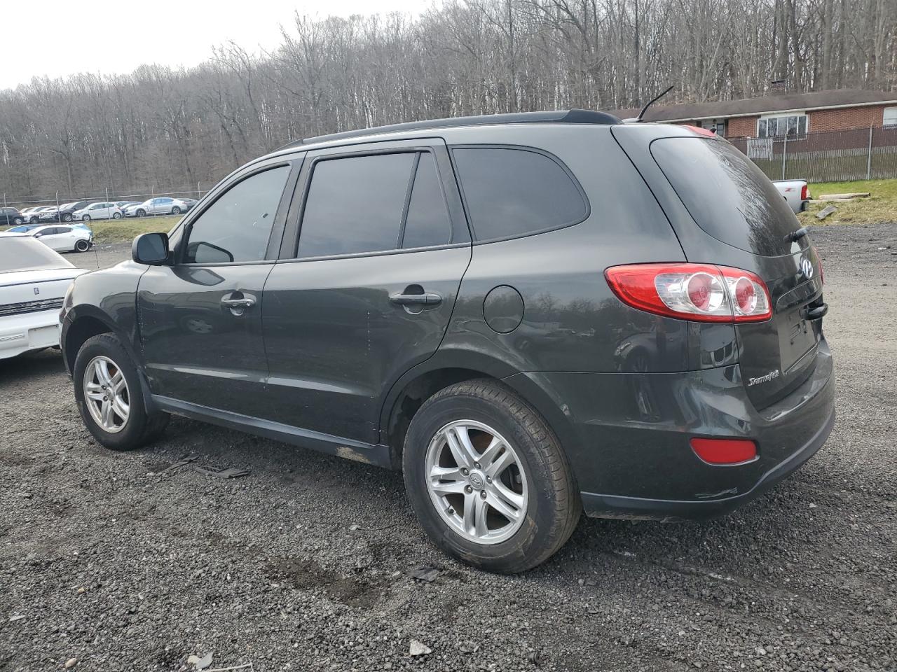2012 Hyundai Santa Fe Gls Gray vin: 5XYZG3AB8CG151994