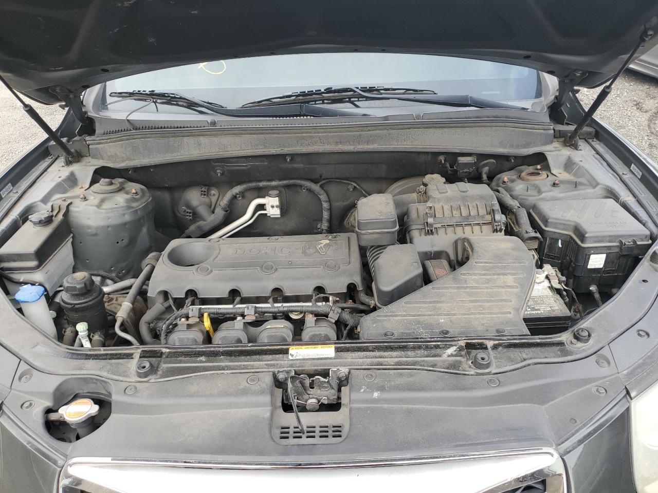 2012 Hyundai Santa Fe Gls Gray vin: 5XYZG3AB8CG151994