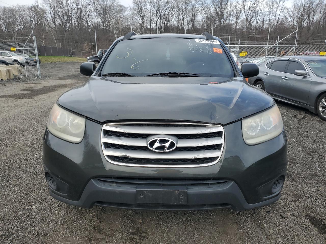 2012 Hyundai Santa Fe Gls Gray vin: 5XYZG3AB8CG151994