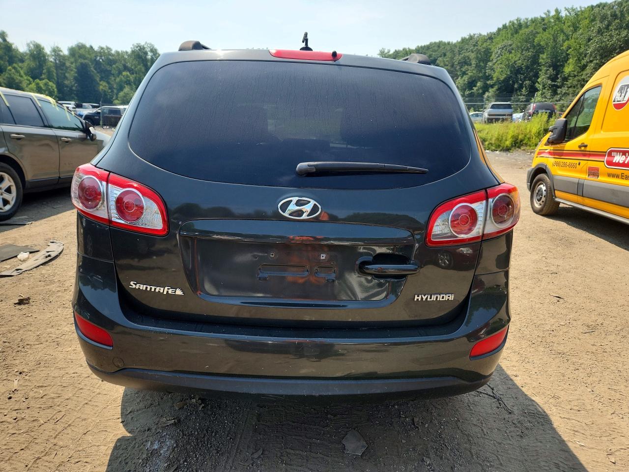 2012 Hyundai Santa Fe Gls Gray vin: 5XYZG3AB8CG151994