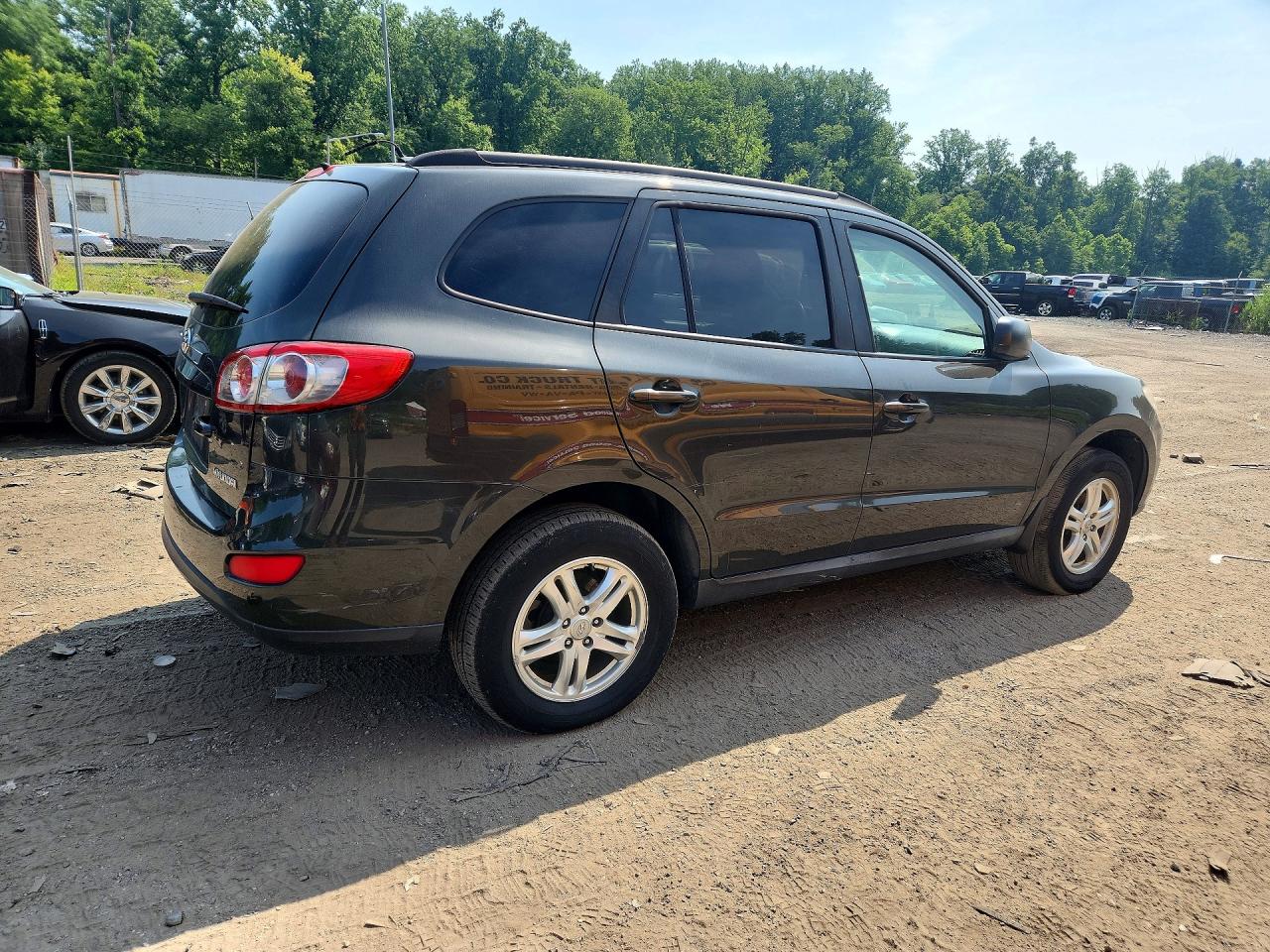 2012 Hyundai Santa Fe Gls Gray vin: 5XYZG3AB8CG151994