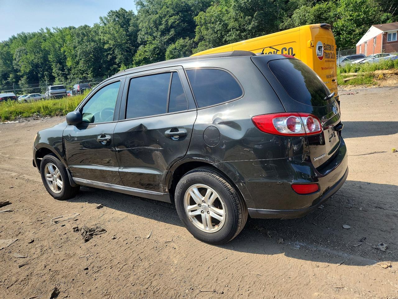 2012 Hyundai Santa Fe Gls Gray vin: 5XYZG3AB8CG151994