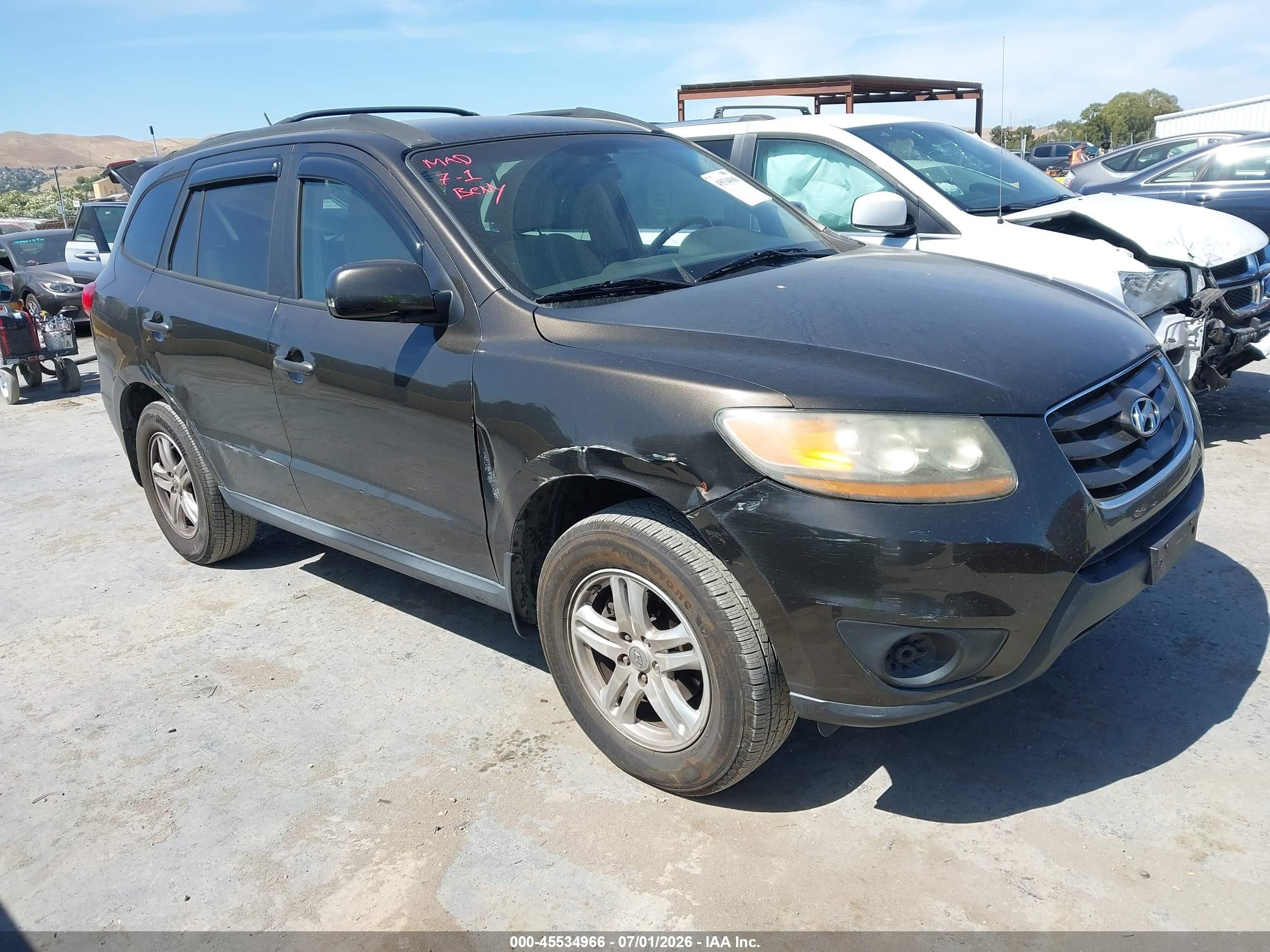 2011 Hyundai Santa Fe Gls Brown vin: 5XYZG3AB9BG007532