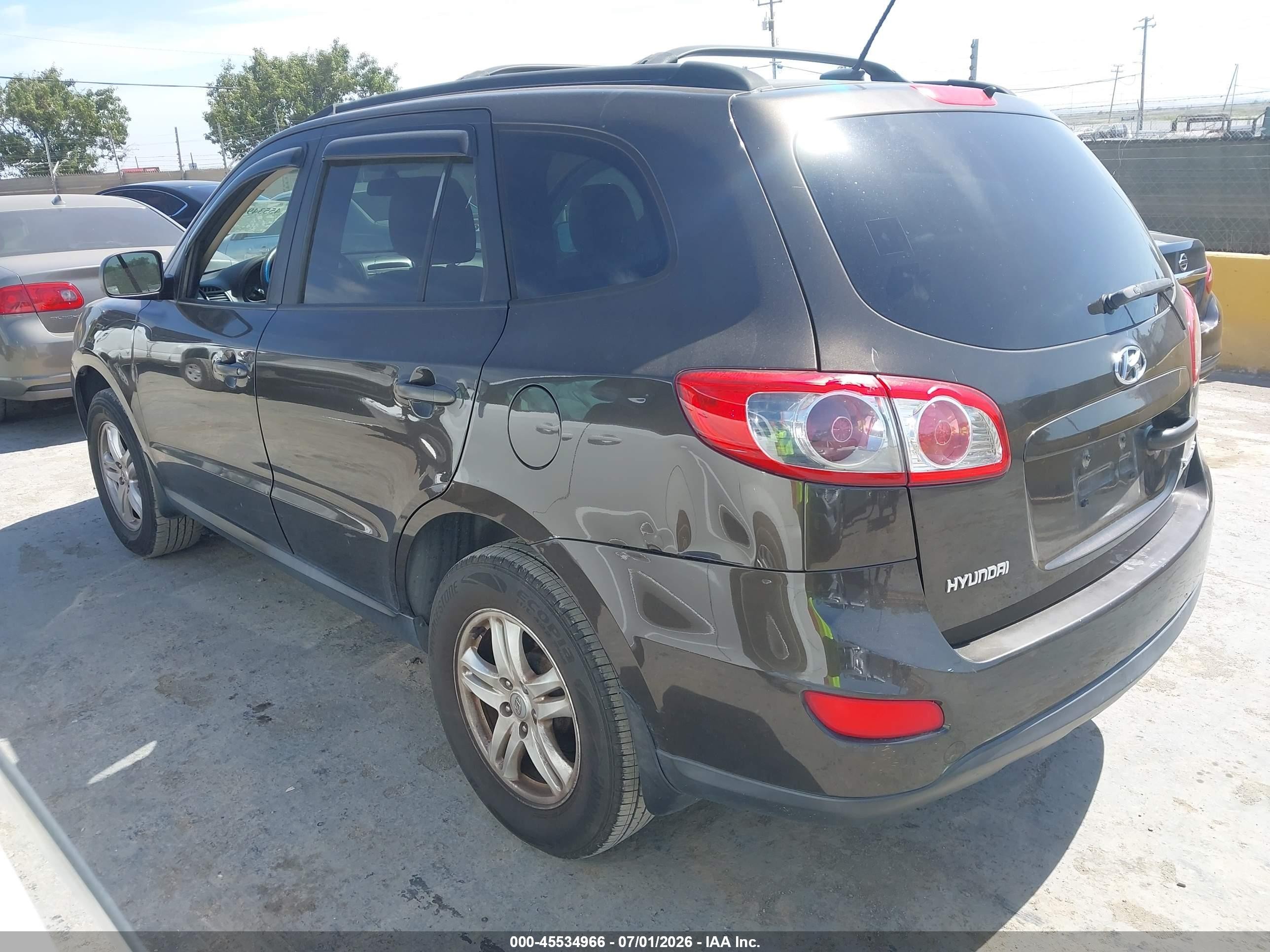 2011 Hyundai Santa Fe Gls Brown vin: 5XYZG3AB9BG007532