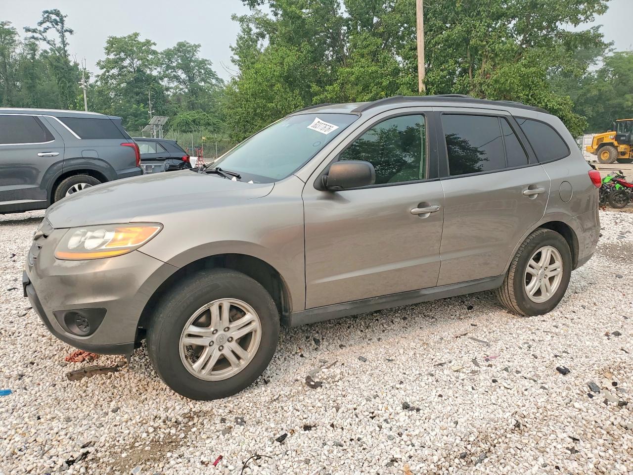 2011 Hyundai Santa Fe Gls Silver vin: 5XYZG3AB9BG018336