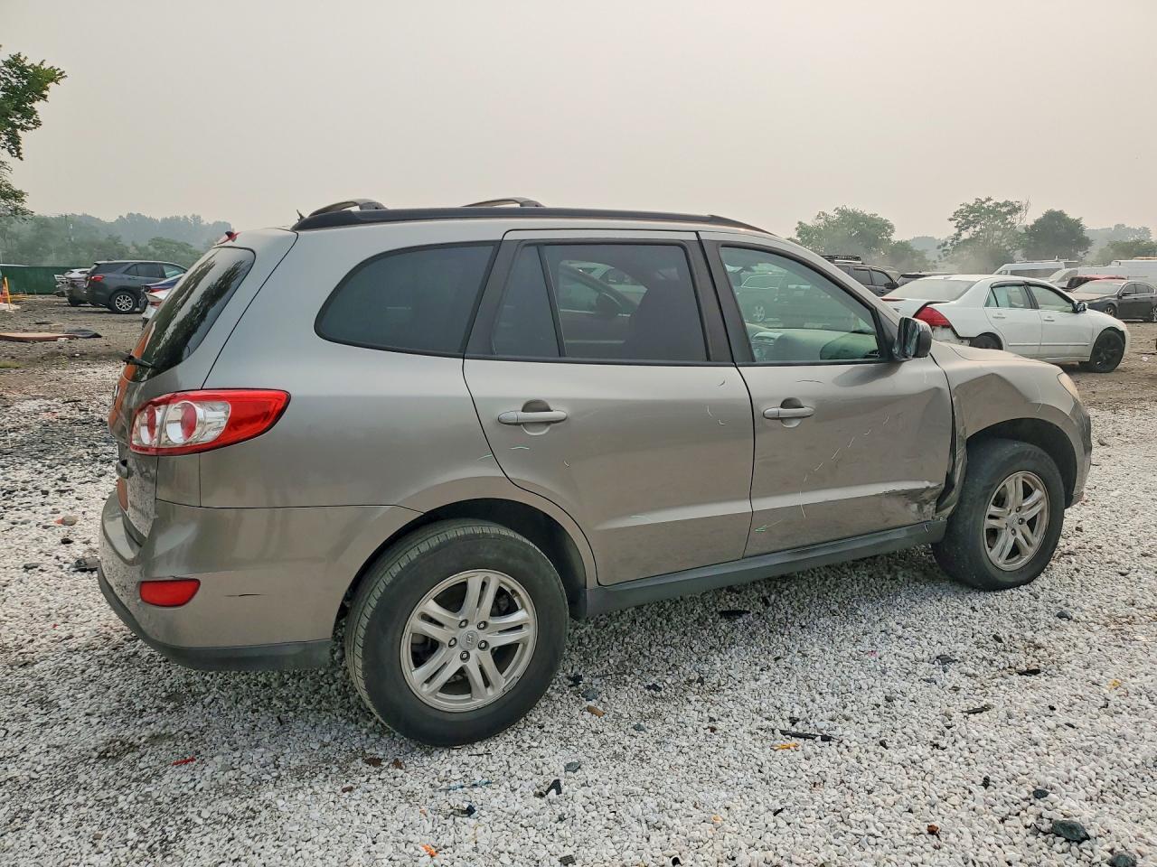 2011 Hyundai Santa Fe Gls Silver vin: 5XYZG3AB9BG018336