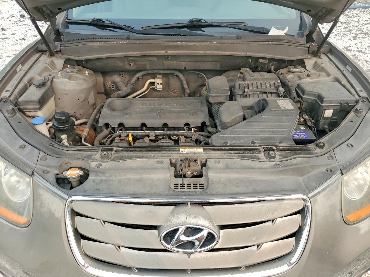 2011 Hyundai Santa Fe Gls Silver vin: 5XYZG3AB9BG018336