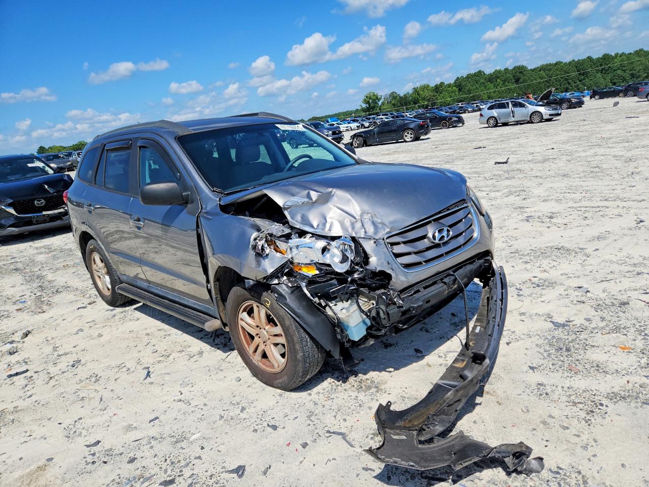 2011 Hyundai Santa Fe Gls Серый vin: 5XYZG3AB9BG028994