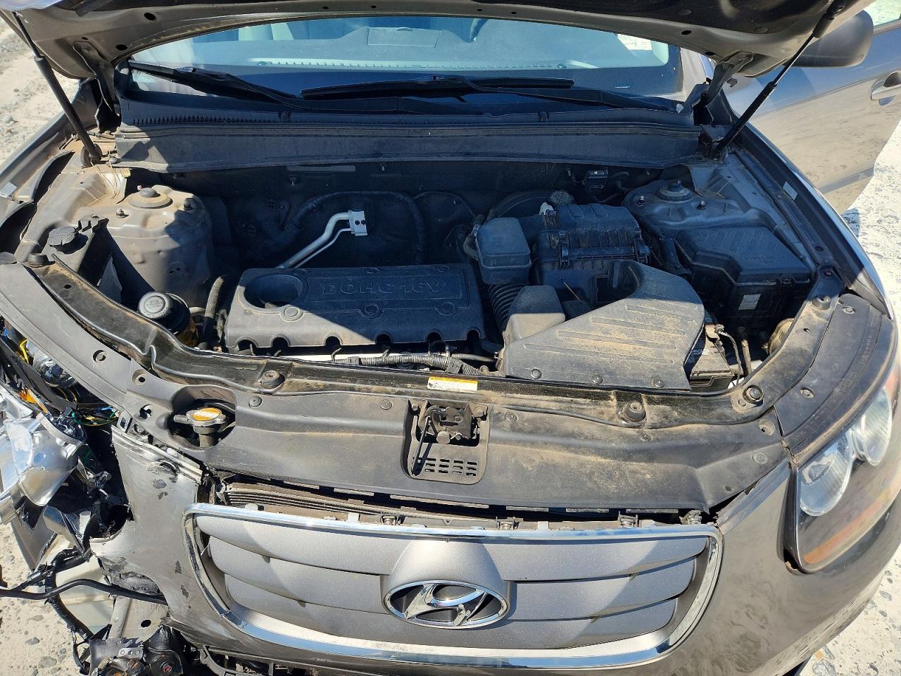 2011 Hyundai Santa Fe Gls Серый vin: 5XYZG3AB9BG028994