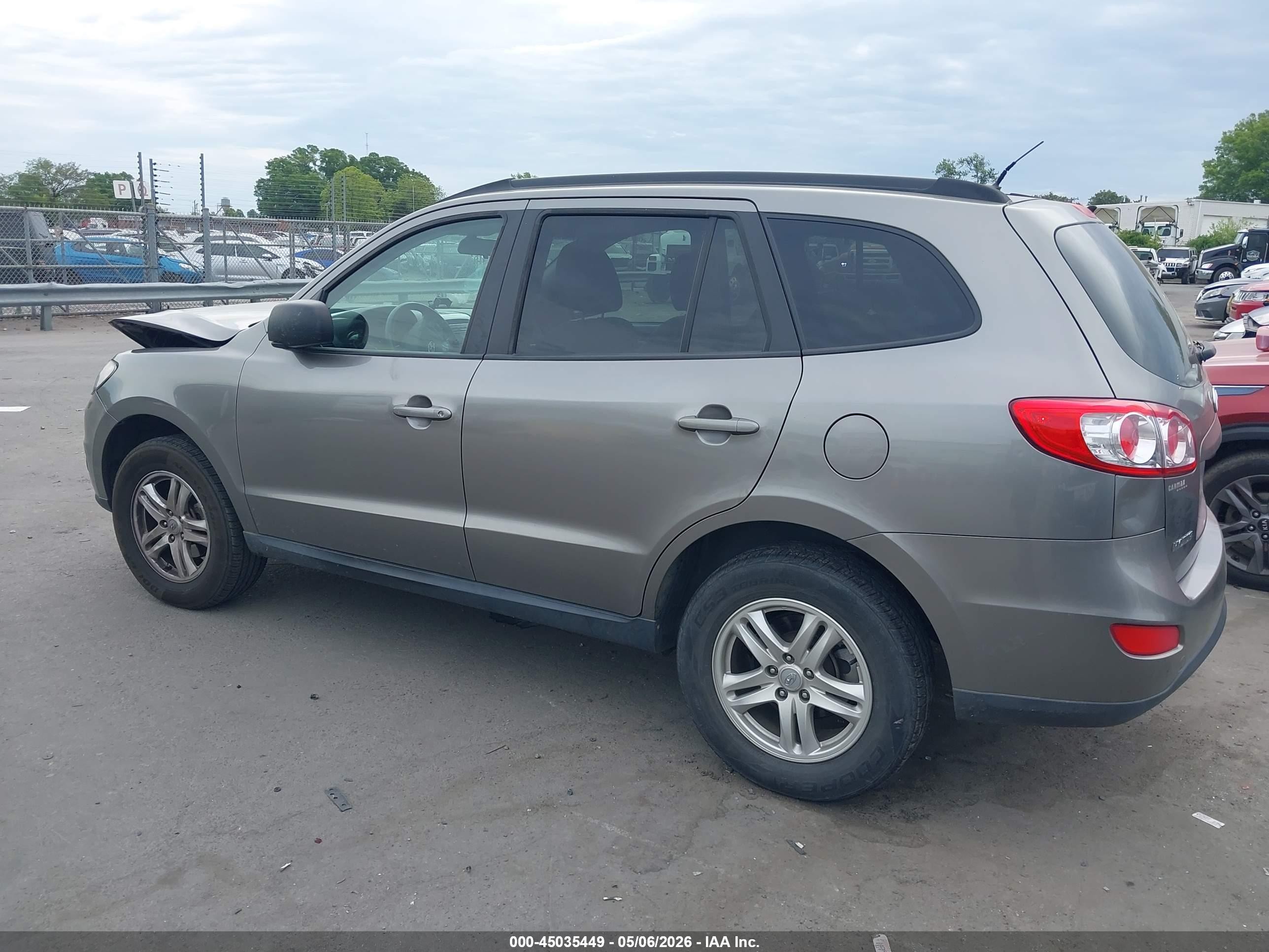 2011 Hyundai Santa Fe Gls Gray vin: 5XYZG3AB9BG045374