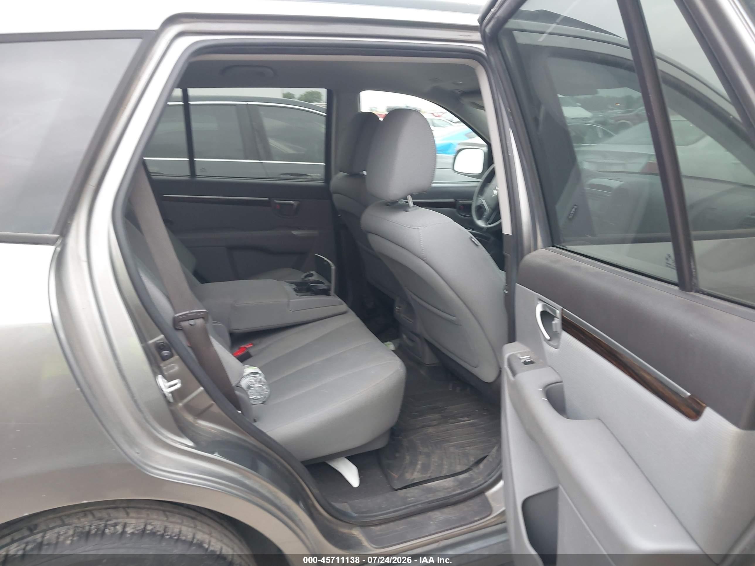 2011 Hyundai Santa Fe Gls Gray vin: 5XYZG3AB9BG045388