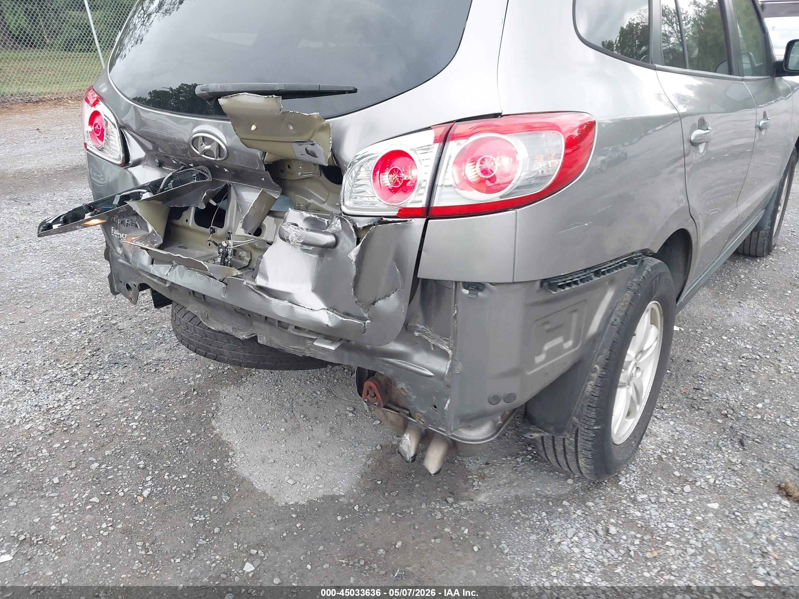 2012 Hyundai Santa Fe Gls Gray vin: 5XYZG3AB9CG101251