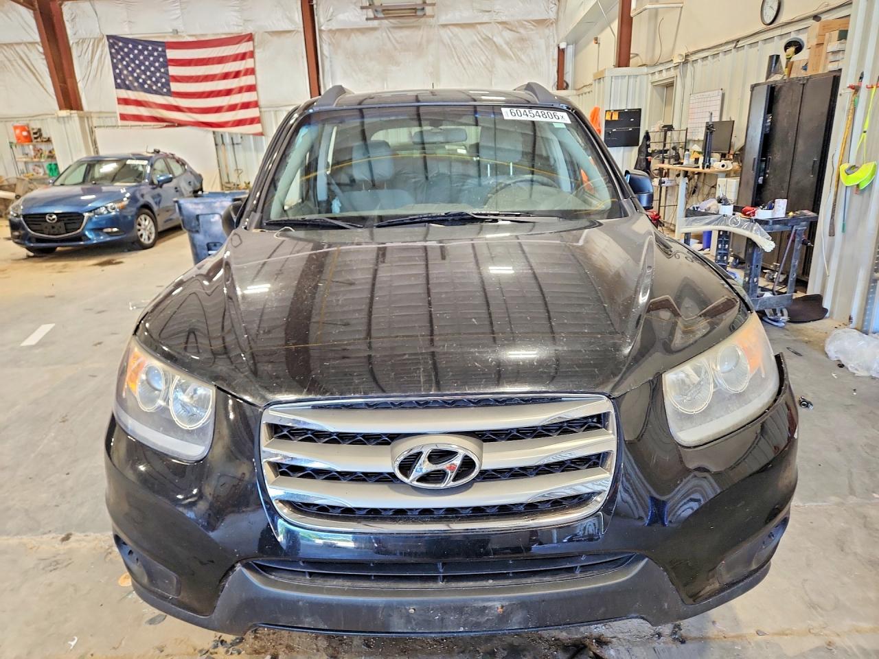 2012 Hyundai Santa Fe Gls Black vin: 5XYZG3AB9CG101539
