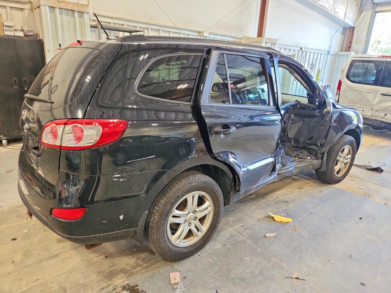 2012 Hyundai Santa Fe Gls Black vin: 5XYZG3AB9CG101539