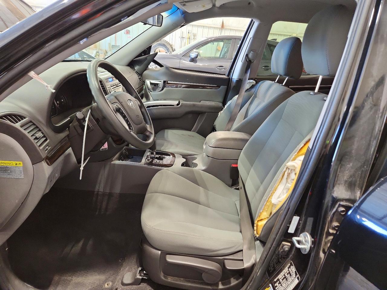 2012 Hyundai Santa Fe Gls Black vin: 5XYZG3AB9CG101539