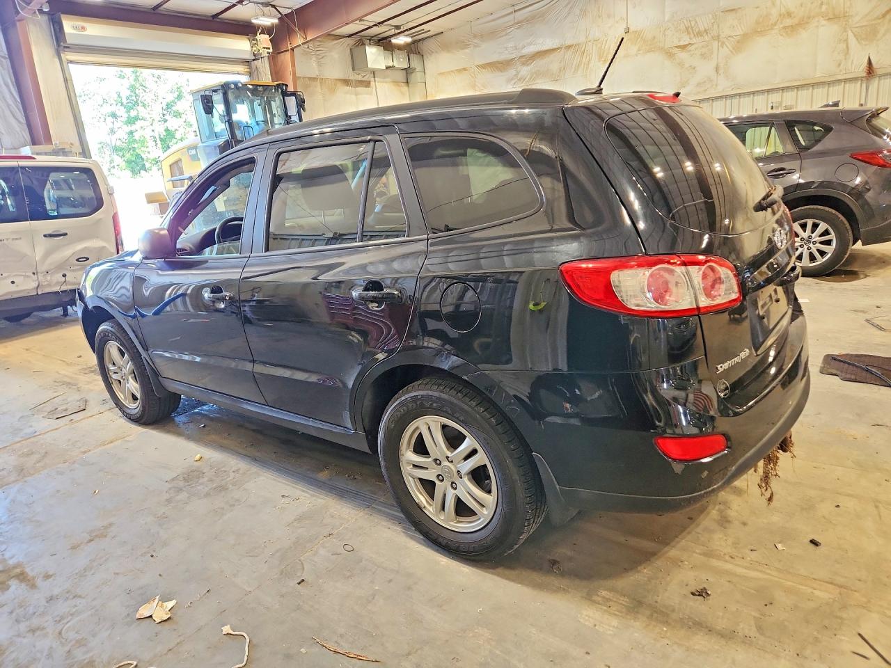 2012 Hyundai Santa Fe Gls Black vin: 5XYZG3AB9CG101539