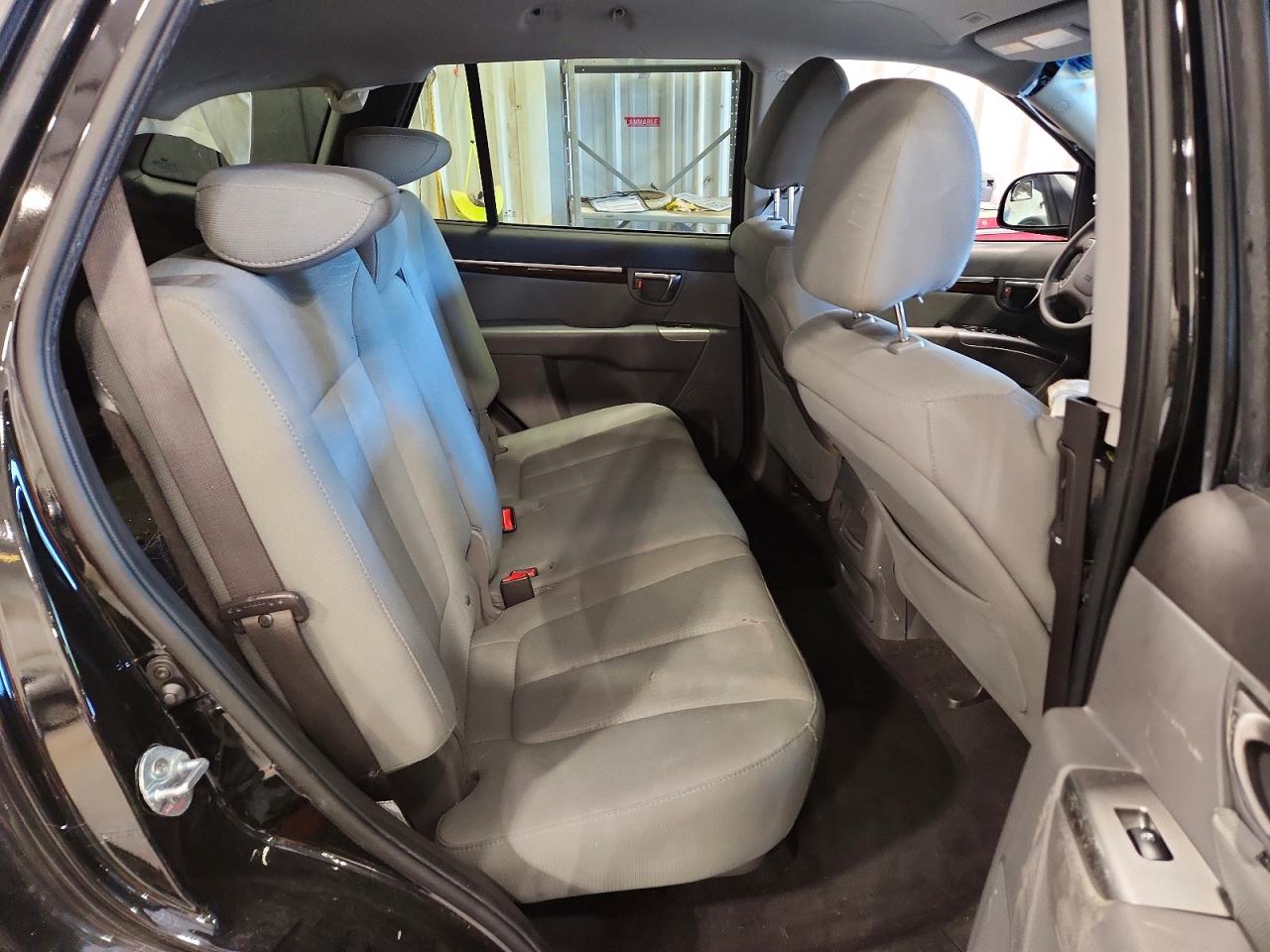 2012 Hyundai Santa Fe Gls Black vin: 5XYZG3AB9CG101539