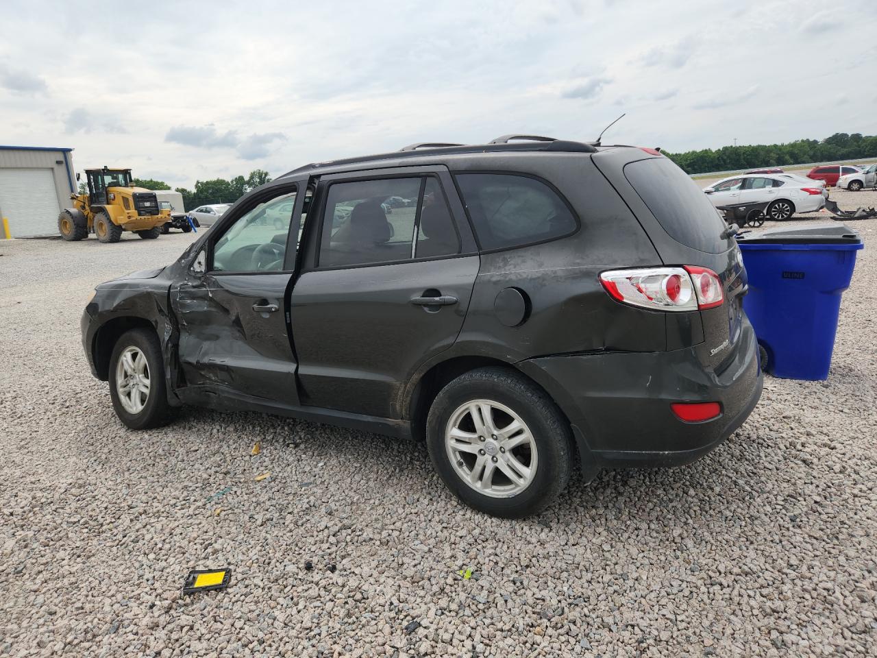 2012 Hyundai Santa Fe Gls Black vin: 5XYZG3AB9CG127784