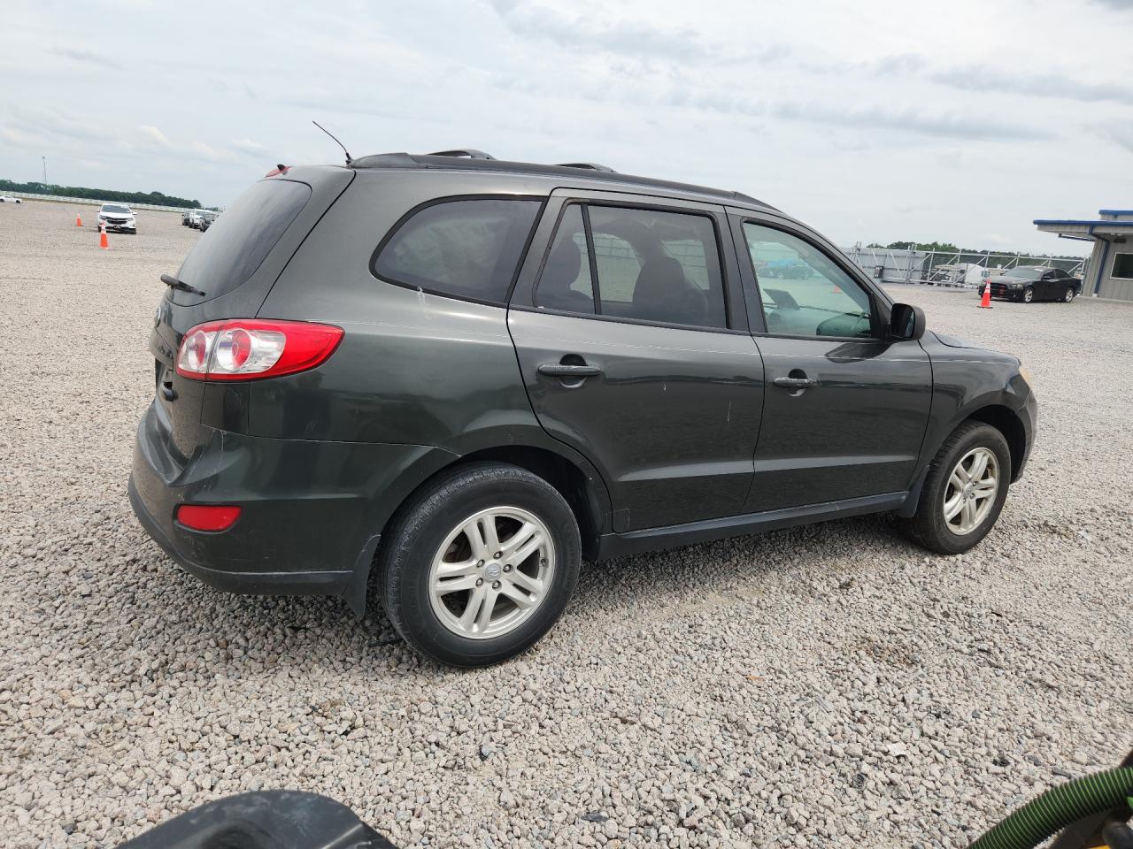 2012 Hyundai Santa Fe Gls Black vin: 5XYZG3AB9CG127784