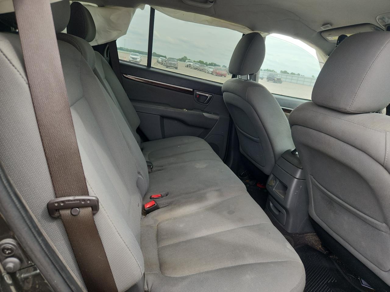 2012 Hyundai Santa Fe Gls Black vin: 5XYZG3AB9CG127784
