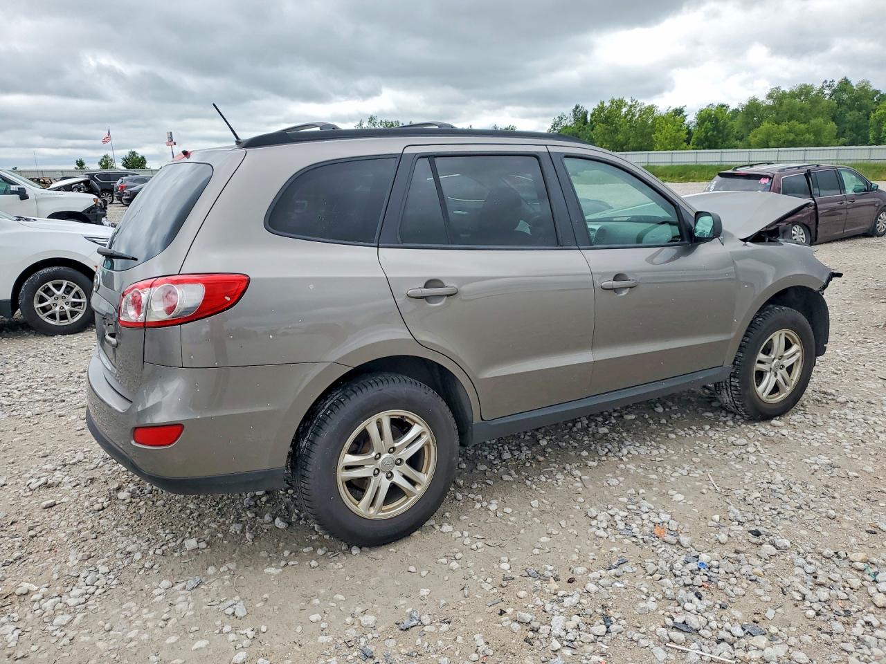 2012 Hyun Santa Fe Коричневый vin: 5XYZG3AB9CG152524