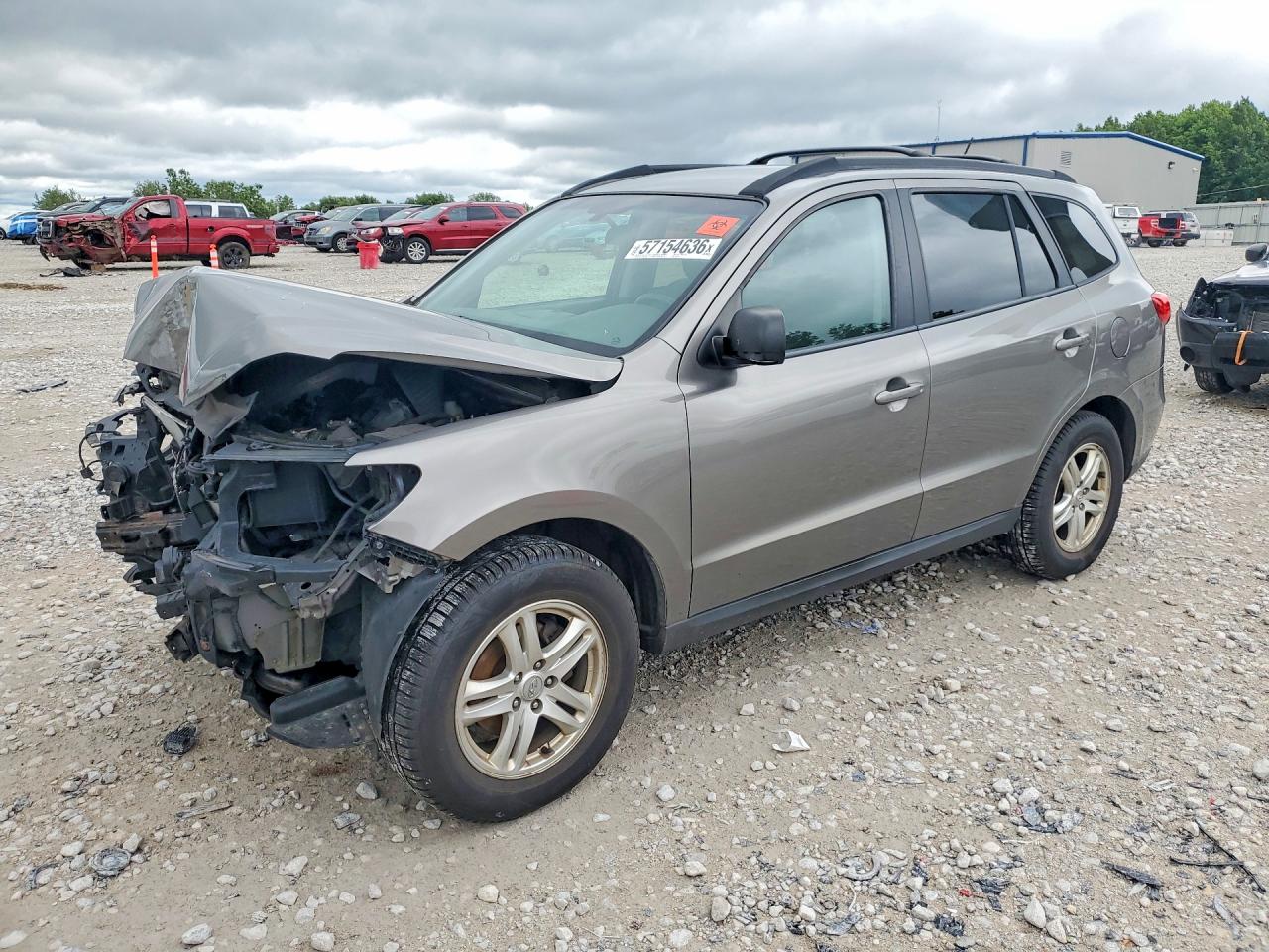 2012 Hyun Santa Fe Коричневый vin: 5XYZG3AB9CG152524