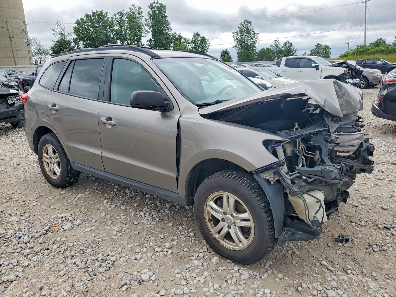 2012 Hyun Santa Fe Коричневый vin: 5XYZG3AB9CG152524