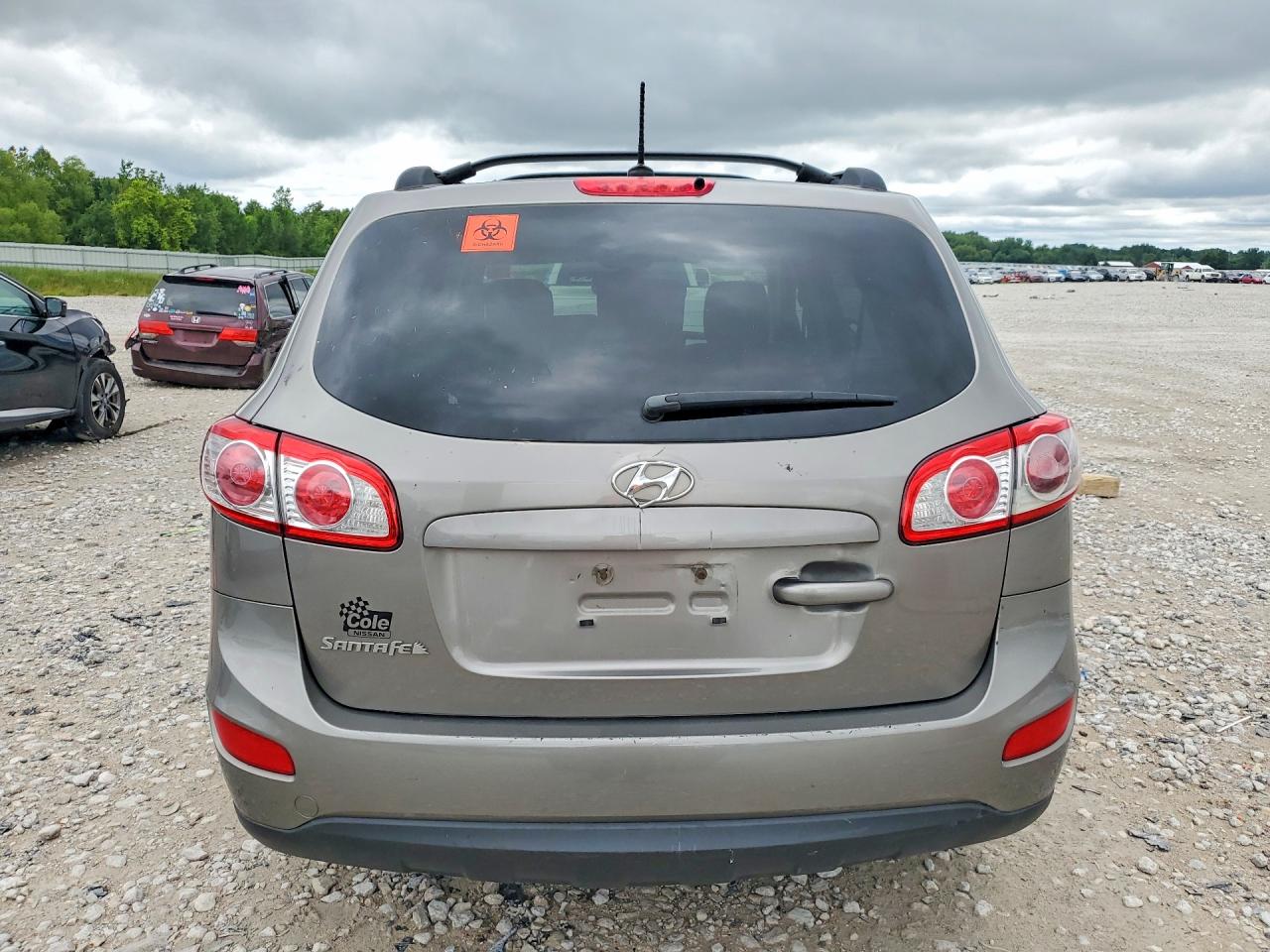 2012 Hyun Santa Fe Коричневый vin: 5XYZG3AB9CG152524